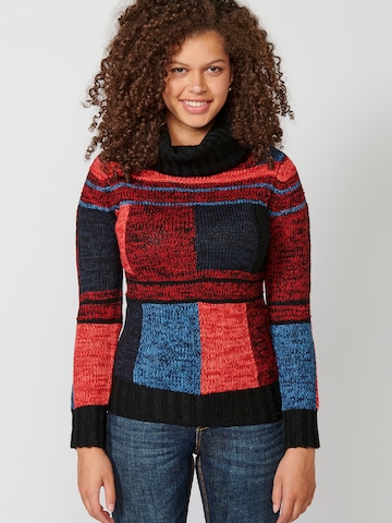 Pullover di KOROSHI in colori misti: frontale