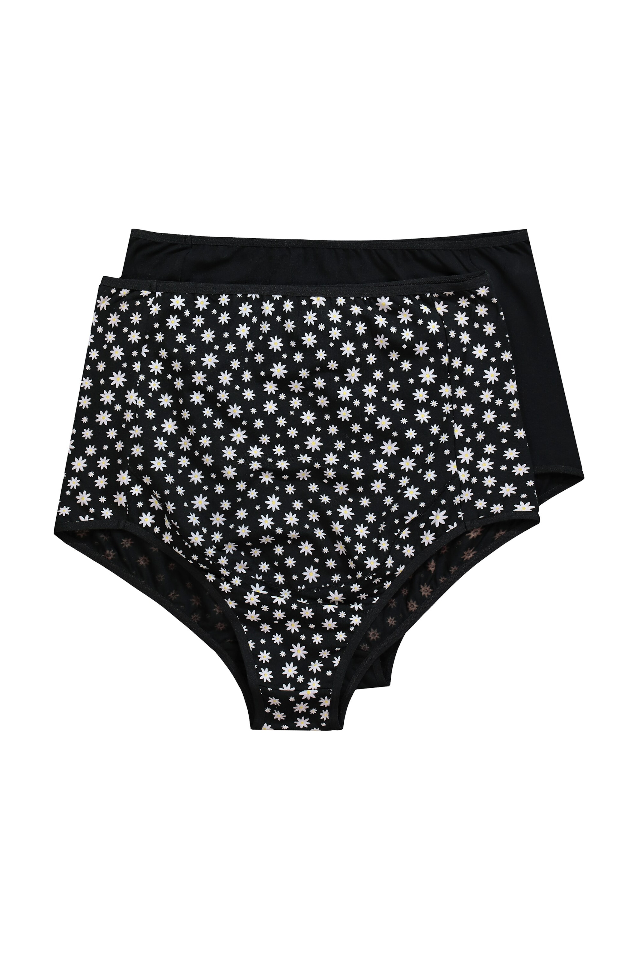 Ulla Popken Slip in Zwart: voorkant