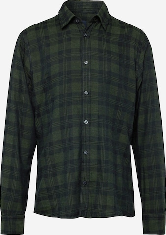 JOOP! Jeans Regular fit Button Up Shirt 'Hanson' in Green: front