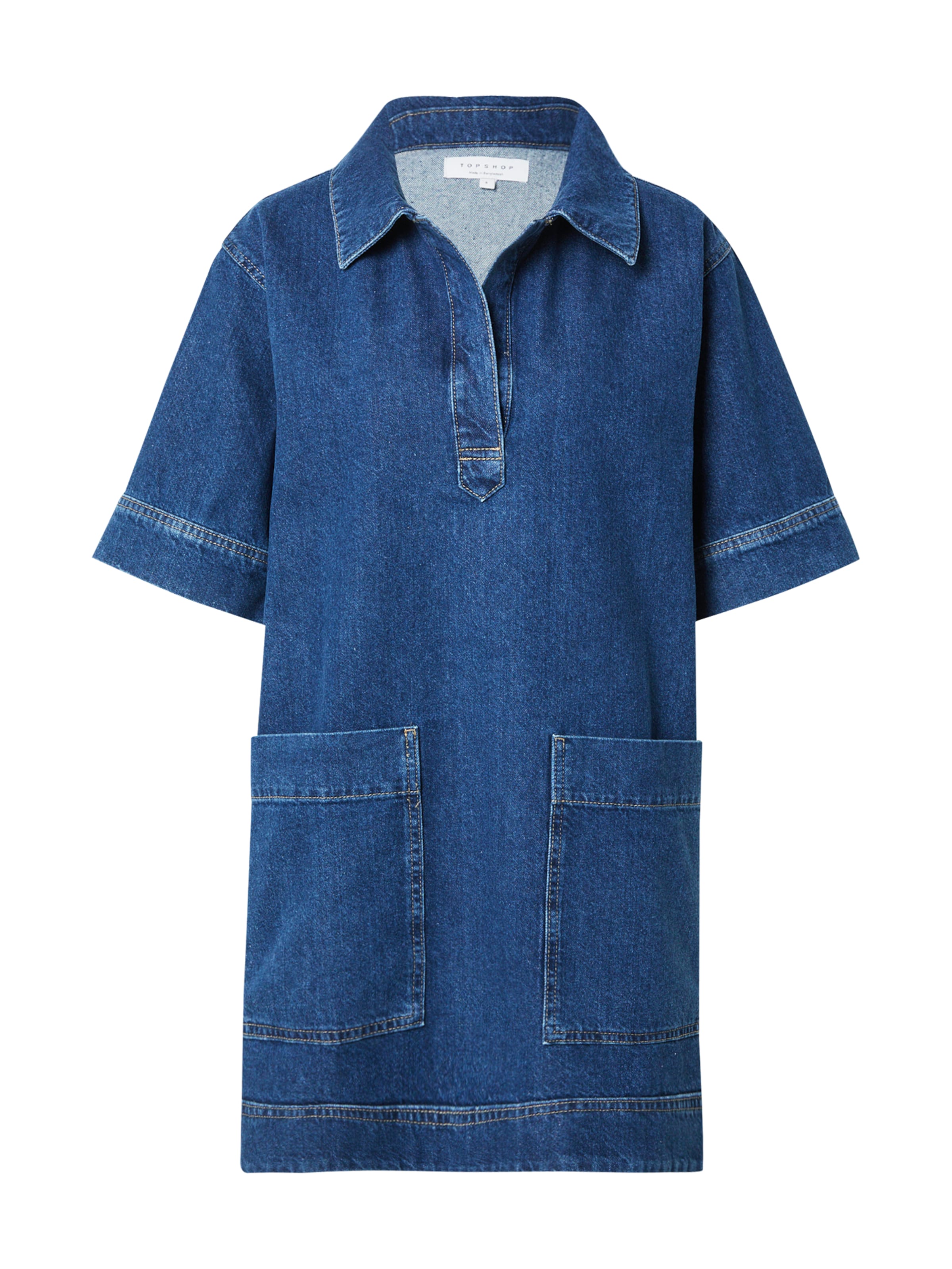 TOPSHOP Kjole i blå: forside