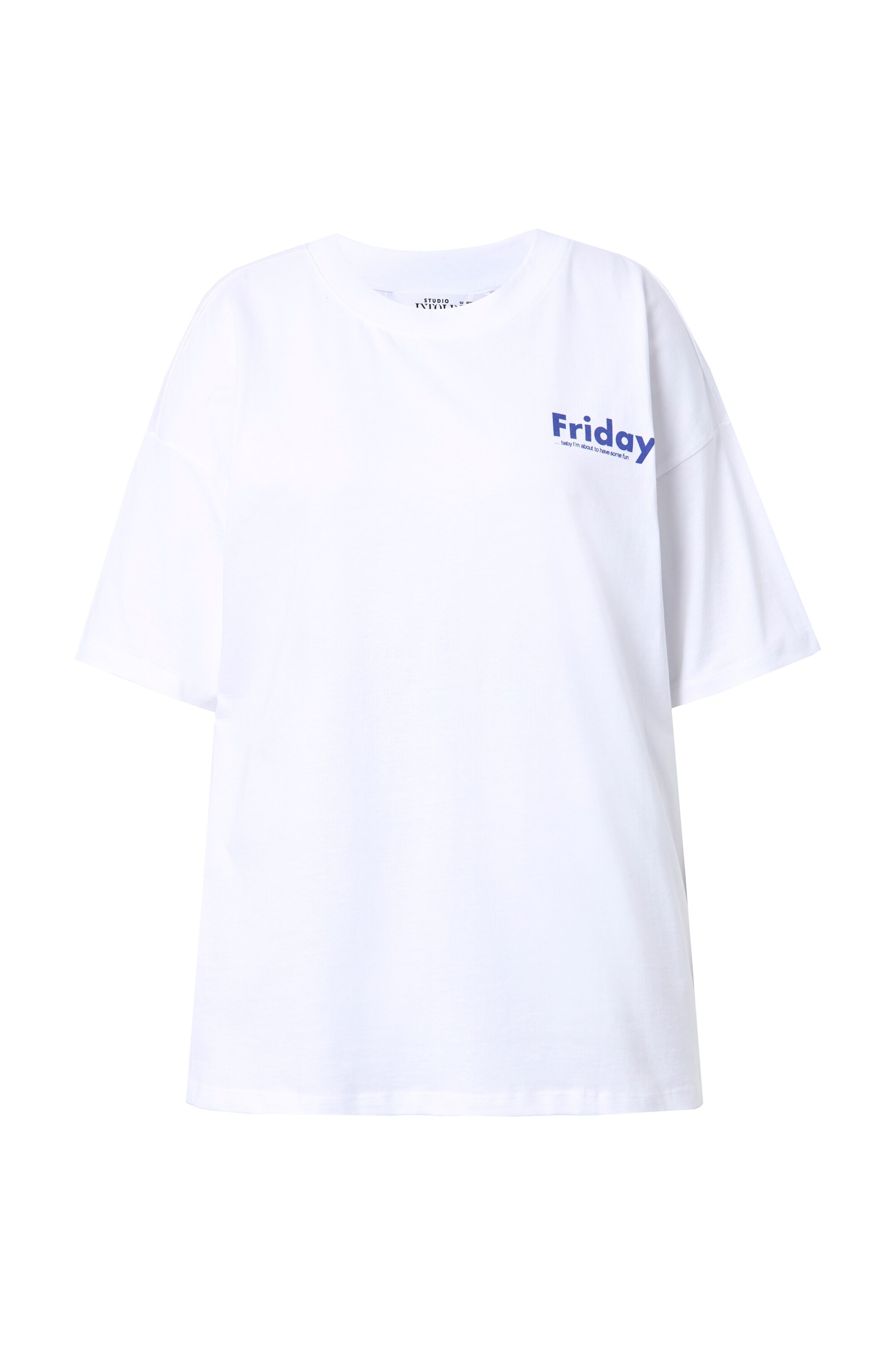 Studio Untold T-Shirt in Weiß: Vorderseite