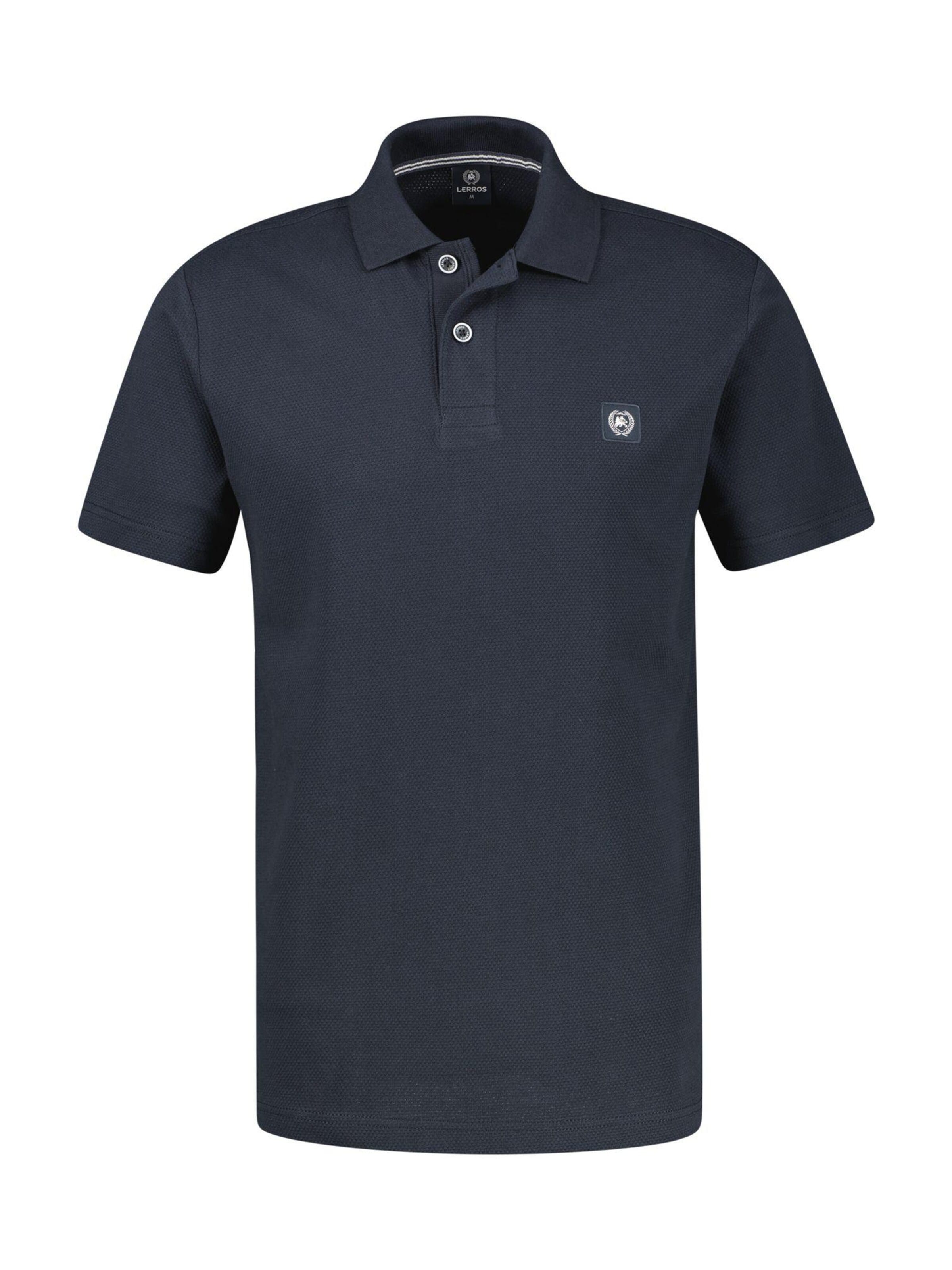 LERROS Shirt 'Lerros - Herren Poloshirt, Regular Fit, (2663284)' in M in Dark blue, Item view