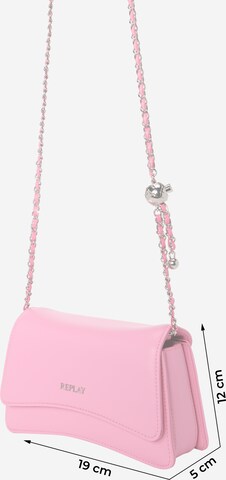 REPLAY Crossbody Bag in Pink