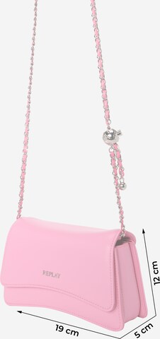 REPLAY - Bolso de hombro en rosa