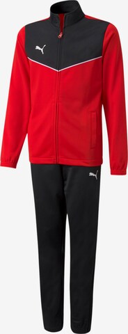 PUMA - Fato de desporto 'Individual Rise' em vermelho: frente