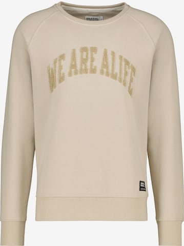 Alife and Kickin Sweatshirt 'Levin' in Beige: front