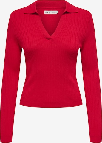 ONLY Sweater 'ONLKaya' in Red: front