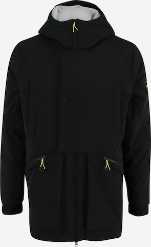 Reebok Športna jakna | črna barva: sprednja stran