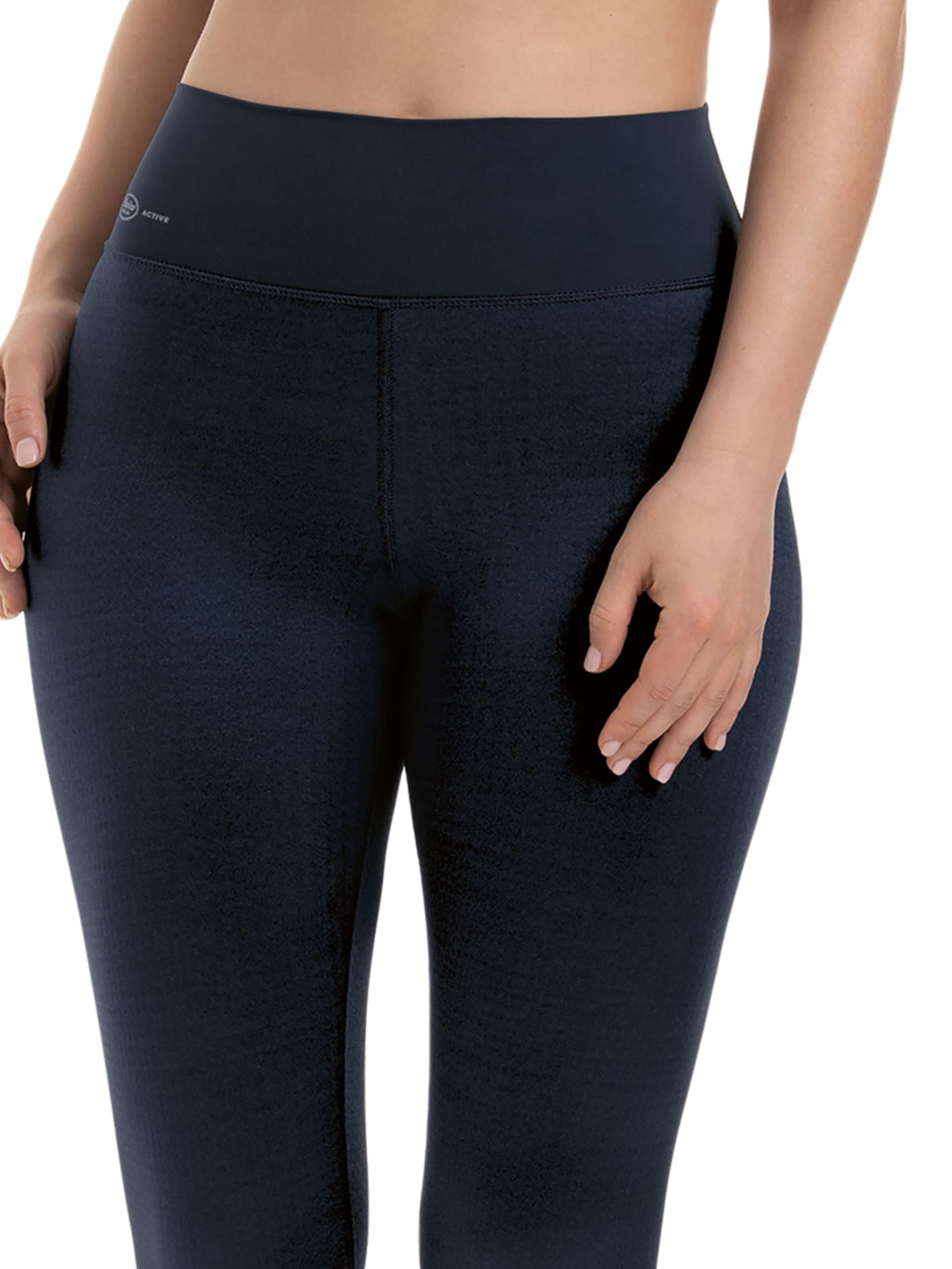 ANITA Skinny Sporthose in Blau