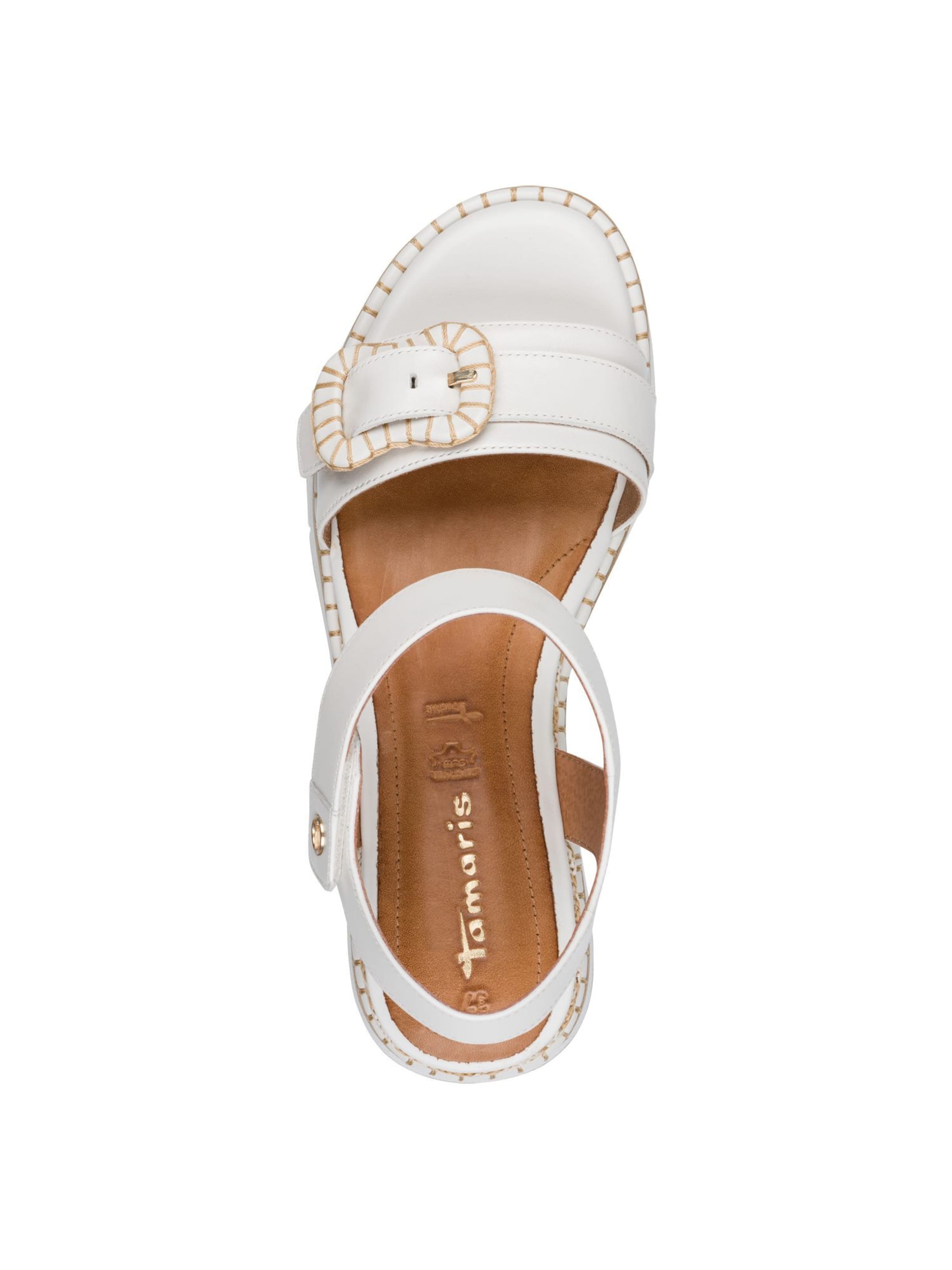 Sandales Tamaris en blanc