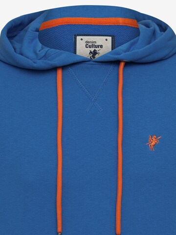 Sweat-shirt DENIM CULTURE en bleu