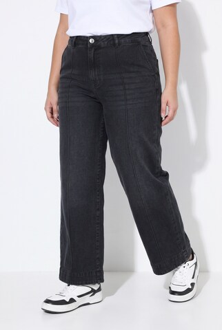 MIAMODA Loosefit Jeans in Schwarz