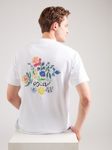 Soulland Shirt 'KAI FLORA' in White: front