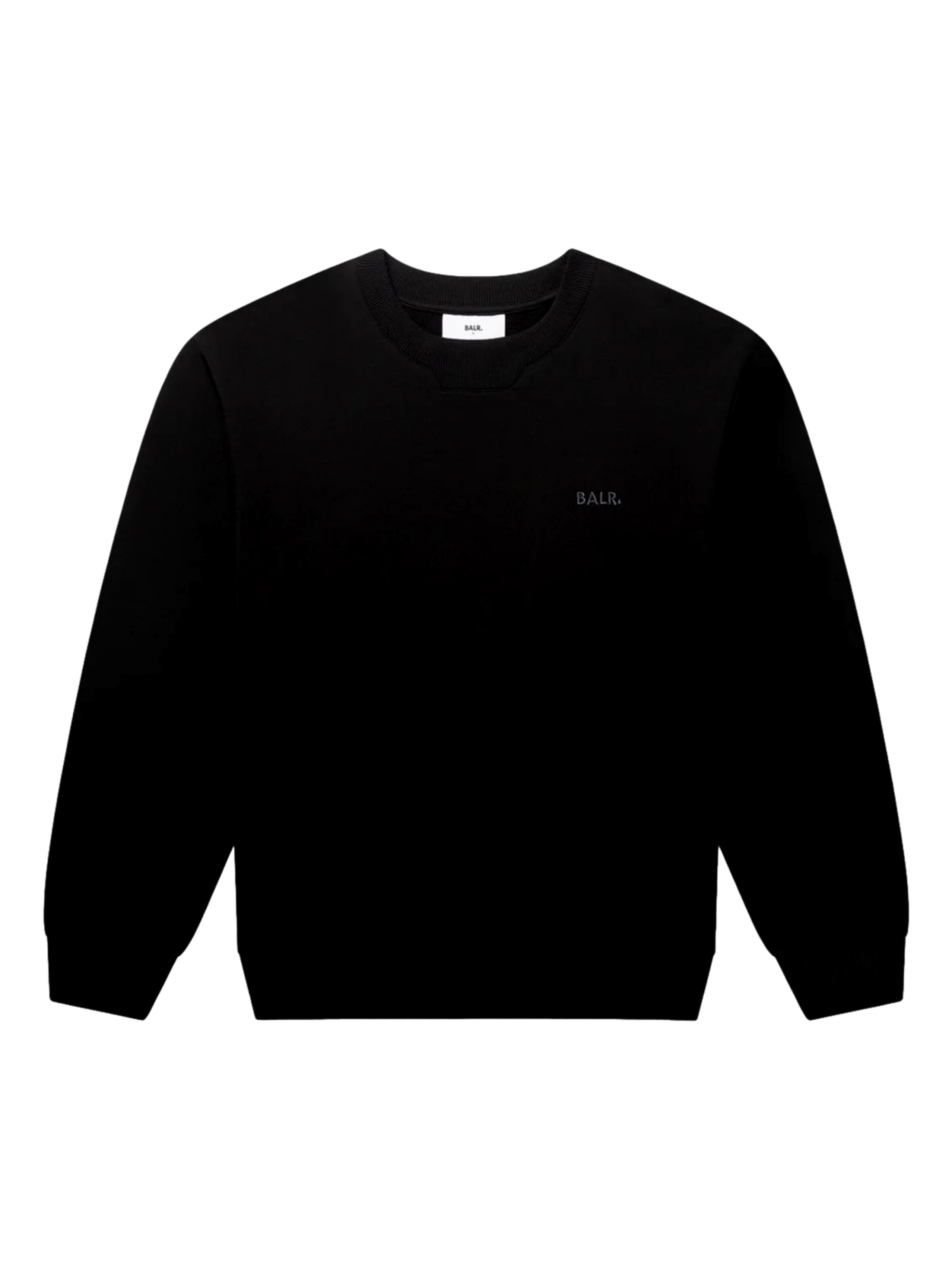 BALR. Sweatshirt 'Logo' in Black: front