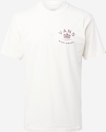 T-Shirt 'SOCIETY' VANS en blanc : devant