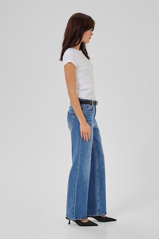 My Essential Wardrobe Wide Leg Jeans 'Louis 144' i blå