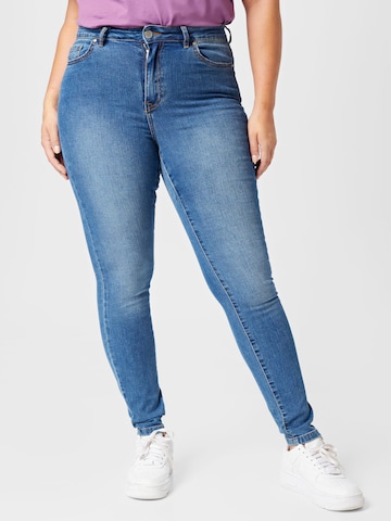 EVOKED Skinny Jeans 'Ekko' in Blue: front