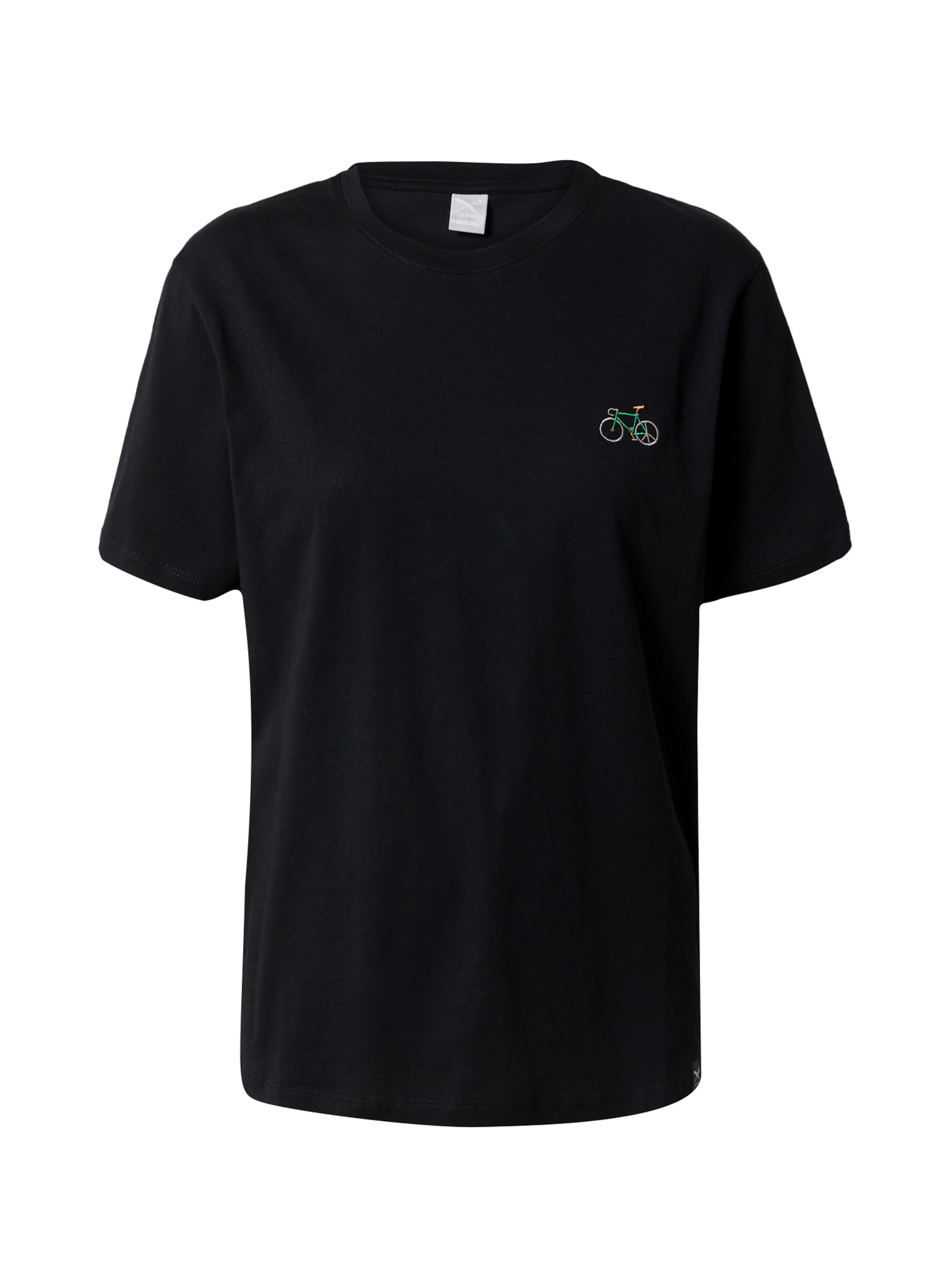 Iriedaily Shirt 'Peacy Ride' in Black: front