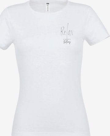 RMK Shirt 'Relax' in White: front