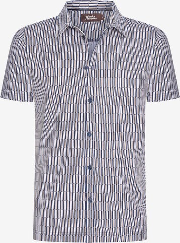 Regular fit Camicia 'Benny's Here' di 4funkyflavours in blu: frontale