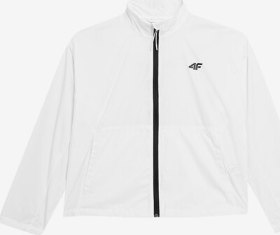 4F Športna jakna | črna / bela barva, Prikaz izdelka