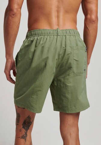 Superdry Board Shorts in Green