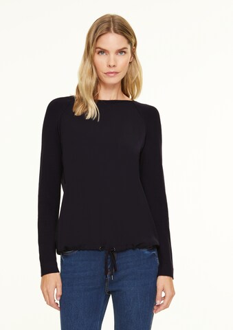 comma casual identity Loose fit Sweater in Black: front