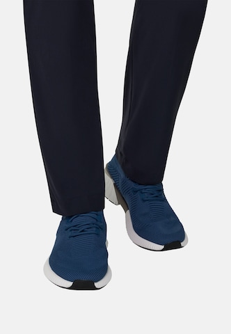 Boggi Milano Низкие кроссовки в Синий: спереди