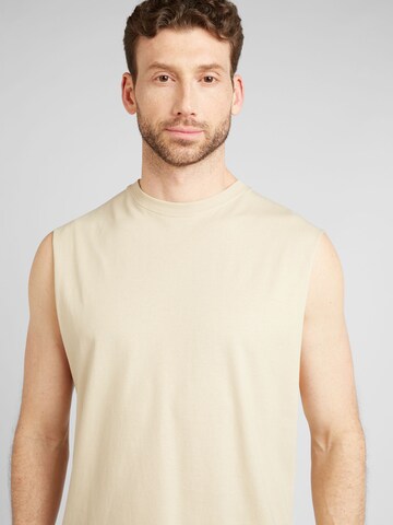 JACK & JONES T-shirt 'GRAND' i beige