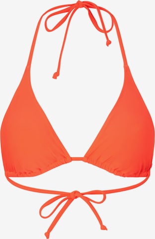 Bogner Fire + Ice Triangle Bikini Top 'Gabi' in Orange: front