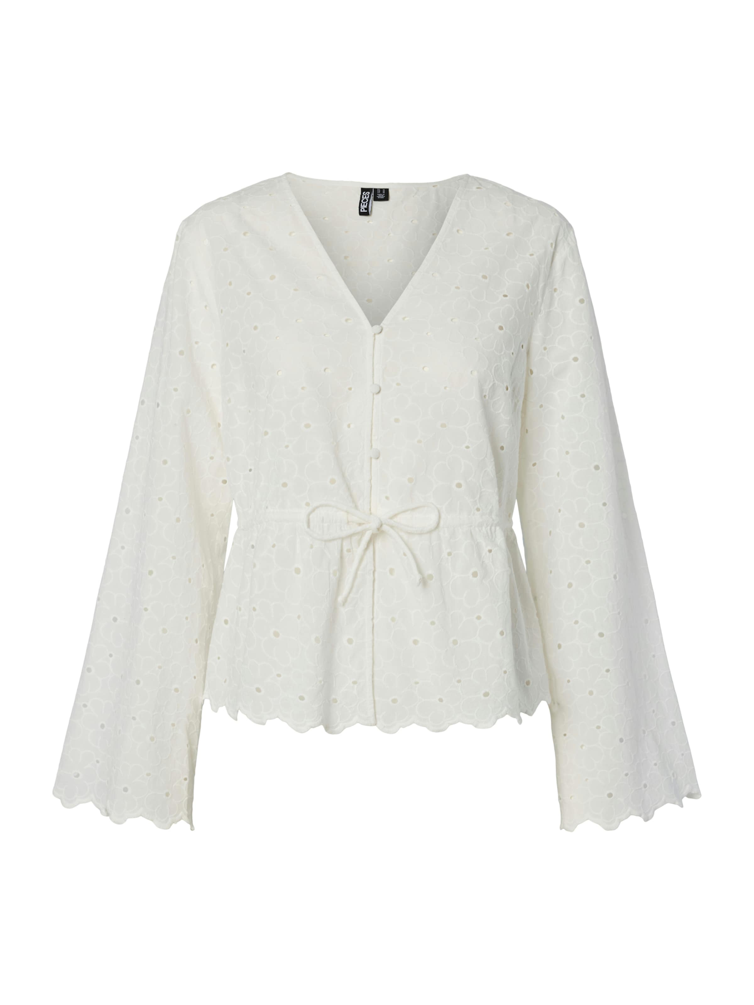 PIECES Μπλούζα 'PCARMORINE' σε λευκό: μπροστά