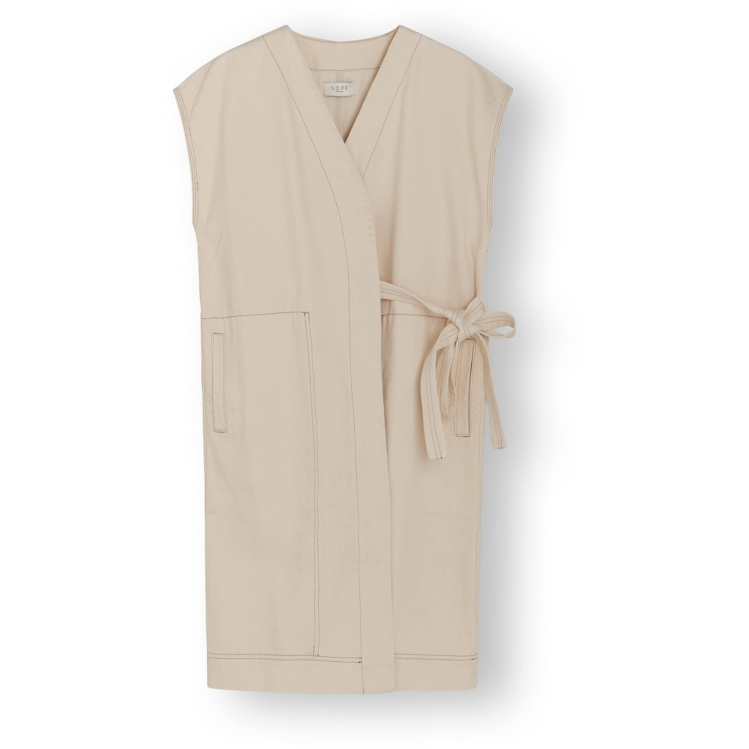 NORR Weste 'Kim' in Beige: Vorderseite