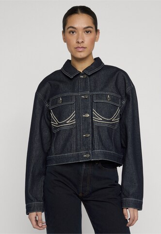 Veste mi-saison Karl Kani en noir : devant