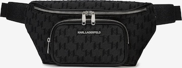 Karl LagerfeldPojasna torbica - crna boja: prednji dio