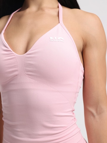neverover - Top deportivo 'Hue Halter Seamless Top' en rosa