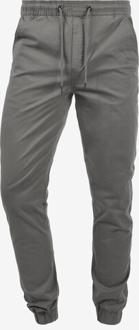 !Solid Chino Pants 'THEREON' in Grey: front
