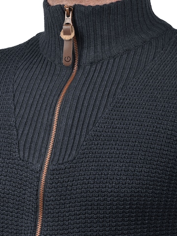 Vestes en maille 'Tristan' !Solid en bleu