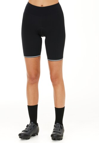 ENDURANCE Skinny Sportshorts 'Juvel' in Schwarz: Vorderseite