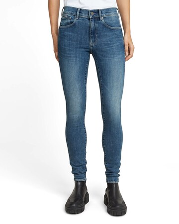 G-STAR Skinny Jeans '3301' in Blauw: voorkant