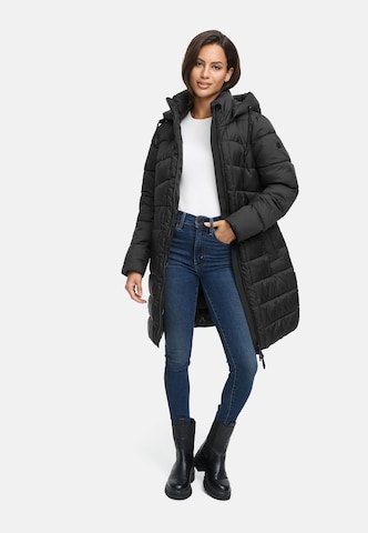 MARIKOO Winter coat 'Kaltnäschen 16' in Black