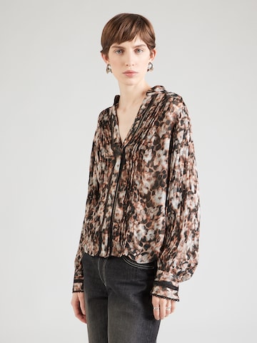 brūns GUESS Blūze 'New Josette': no priekšpuses