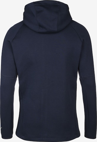 PUMA Athletic Zip-Up Hoodie in Blue