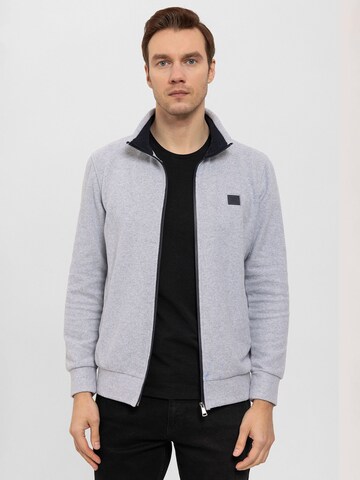 Antioch - Sudadera con cremallera en gris