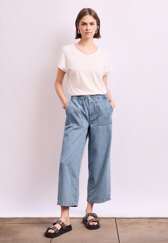 STREET ONE Loosefit Jeans in Blau