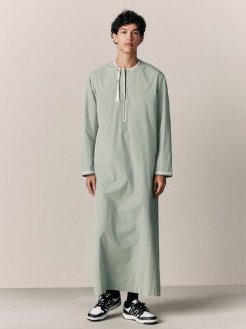 Coupe regular Chemise Next en vert : devant