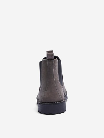 Chelsea Boots 'Ricky' SELECTED HOMME en gris