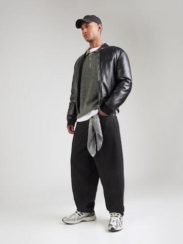 Pull-over Abercrombie & Fitch en gris