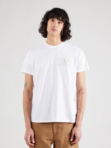 GUESS - Camisa 'CLASSIC' em branco