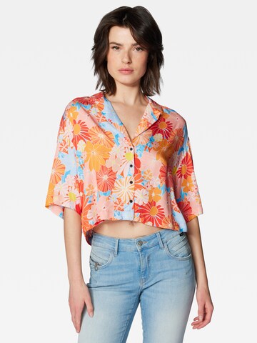 Mavi Blouse in Orange: front