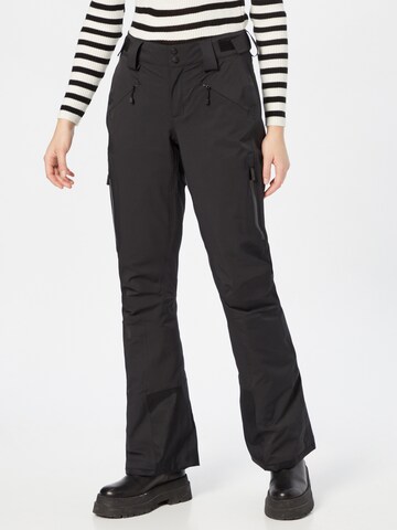 THE NORTH FACE Flared Outdoor Pants 'Lenado' in Black: front